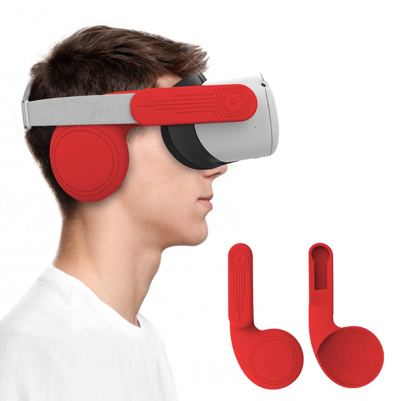 Dụng Cụ Bịt Tai Bằng Silicon Cho Kính Thực Tế Ảo Oculus Quest 2