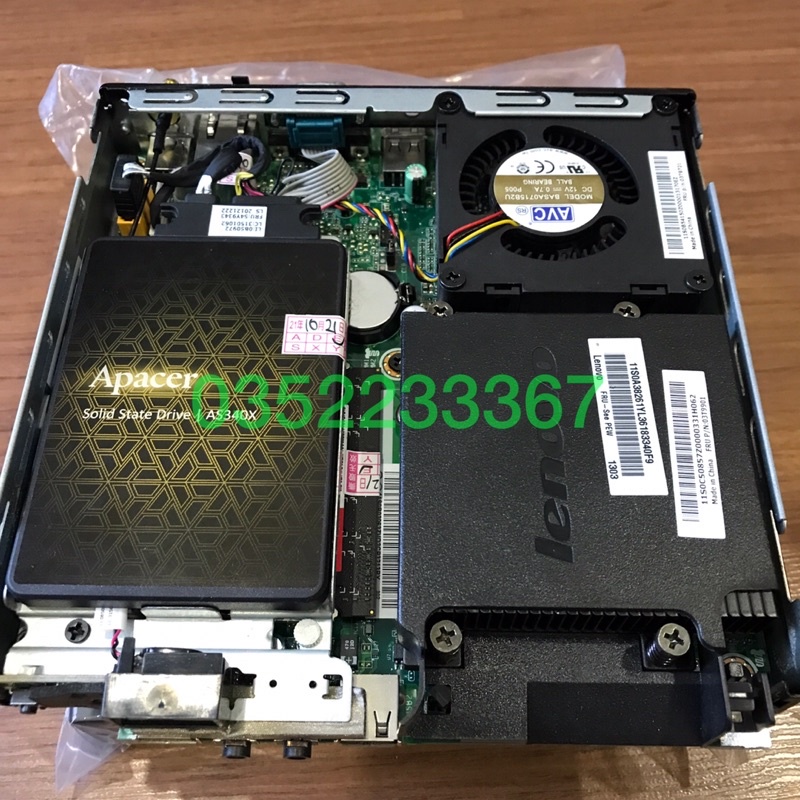 Máy tính Mini, Tiny PC, Lenovo M72e, Ram 4G, SSD 120G, windows10, wifi