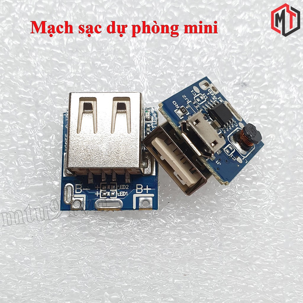 Mạch sạc dự phòng mini 1A - 1 cổng USB 95