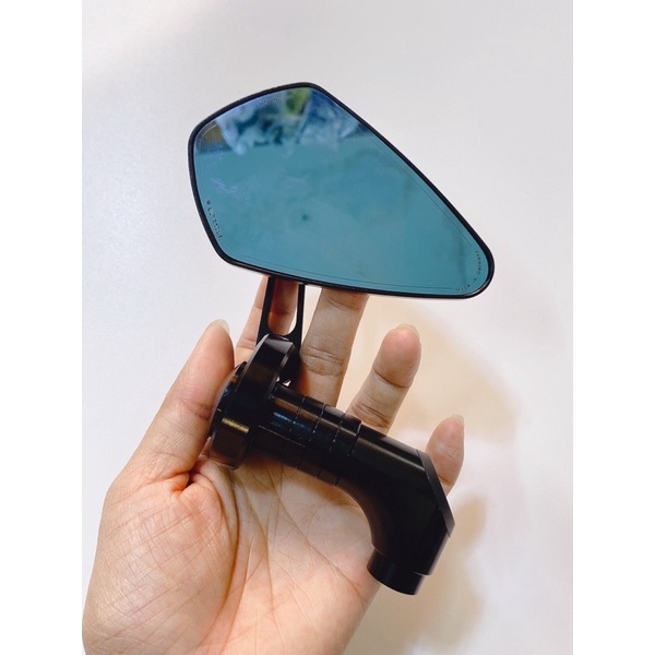 Kiếng chiếu hậu M.View chân 3D, gương xe máy, kính gắn chân kiếng