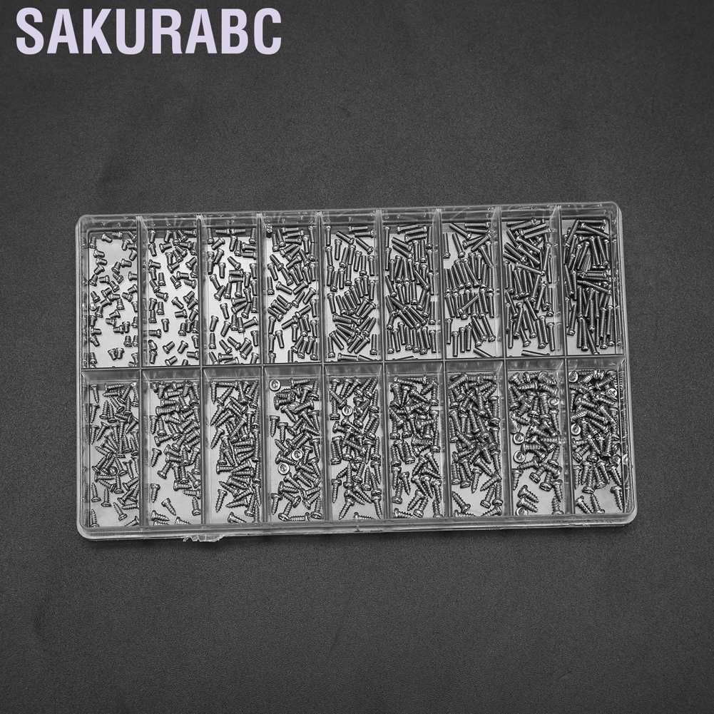 1 Hộp Dụng Cụ Sửa Chữa Đồng Hồ Bằng Thép Không Gỉ Sakurabc