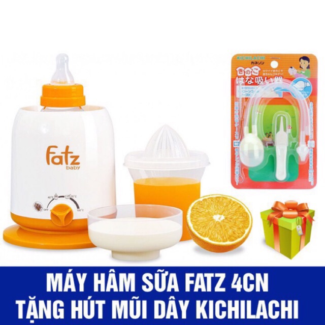 Máy hâm sữa Fatz tặng kèm hút mũi cho bé