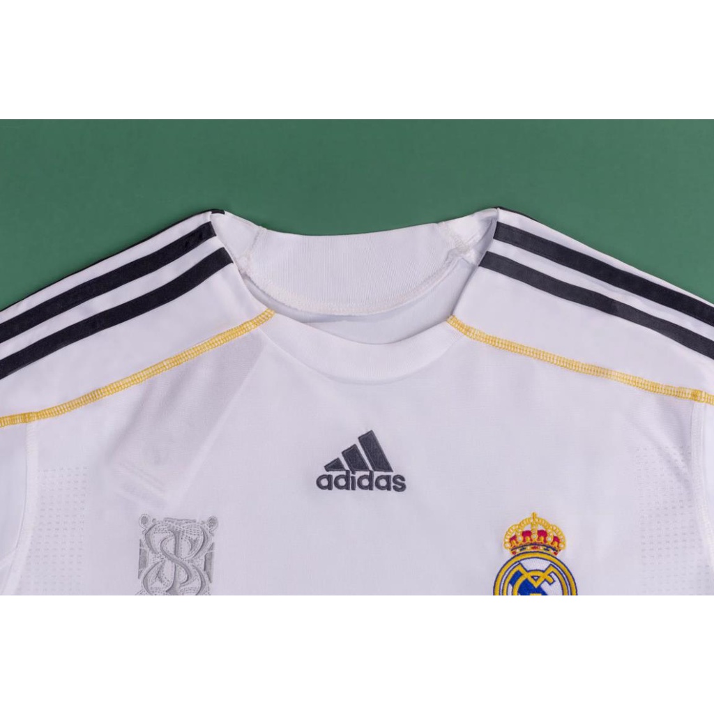 Áo Thun Bóng Đá Real Madrid 09/10 Retro Chất Lượng Cao Cho Nam