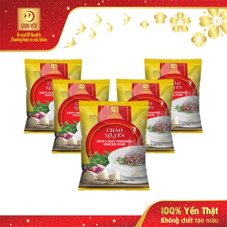 Cháo Tổ Yến Thịt Bằm Song Yến Thùng 30 Gói