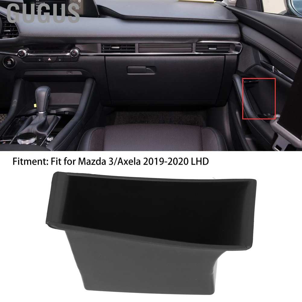 👍Hàng Sẵn Gugushop Hộp Đựng Đồ Gắn Tay Vịn Cửa Trước Xe Hơi Mazda 3 / Axela 2019 Kool 2020 Lhd Khay Đựng Đồ Gắn Tay Cầm Cửa Trước Xe Hơi