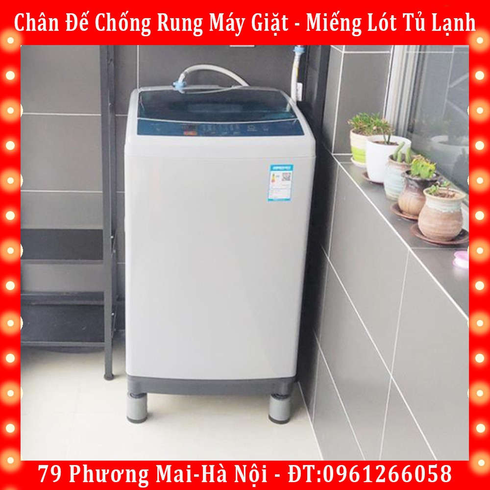 Combo 4 Miếng Đệm Cao Su Lót Chân Máy Giặt Chống Rung, Chống Ồn