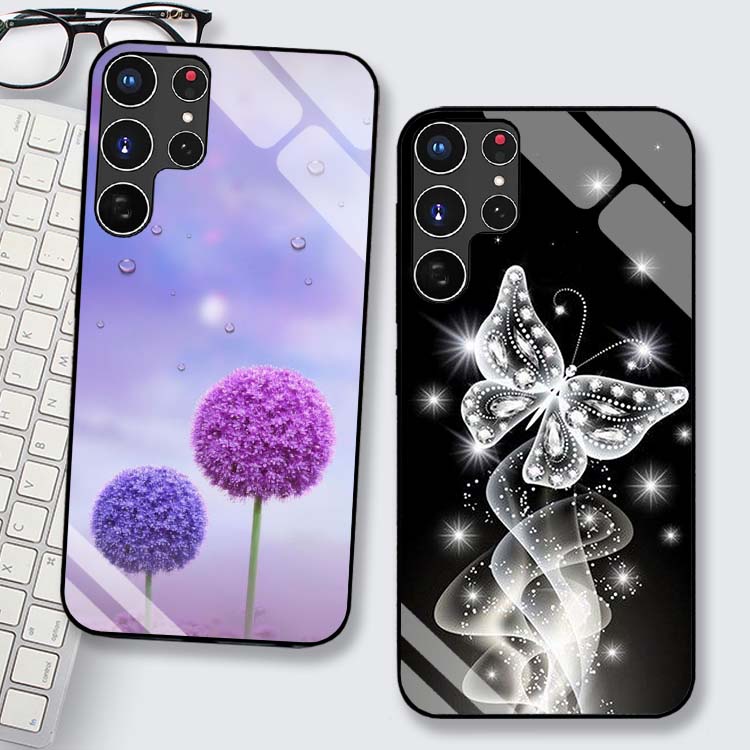 Ốp Samsung Galaxy S22, S22 Plus, S22 Ultra Lưng Kính Cường Lực Cao Cấp Mới Nhất