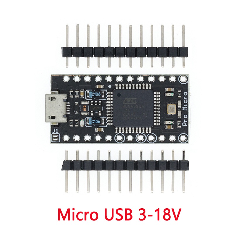 Mô Đun Mini/Type-C/Micro USB Pro ATMEGA32U4 5V/16MHZ Kèm Đầu Nối 2 Hàng Cho arduino