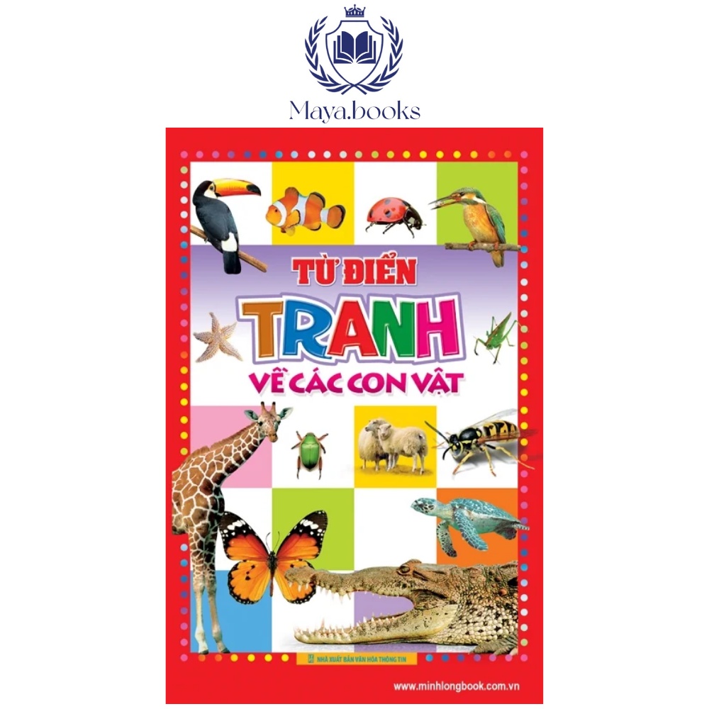 Sách - Song ngữ Anh Việt - Từ điển tranh Các con vật
