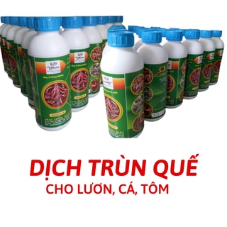 Dịch trùn Quế - cho cá, tôm, lươn, ếch. dùng tốt cho giai đoạn giống và nuôi thương phẩm. tino.offiicial