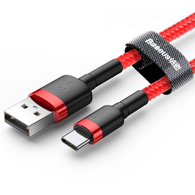 Cáp sạc nhanh Baseus cho thiết bị USB type-C Xiaomi redmi dài 0.5m 1m 2m