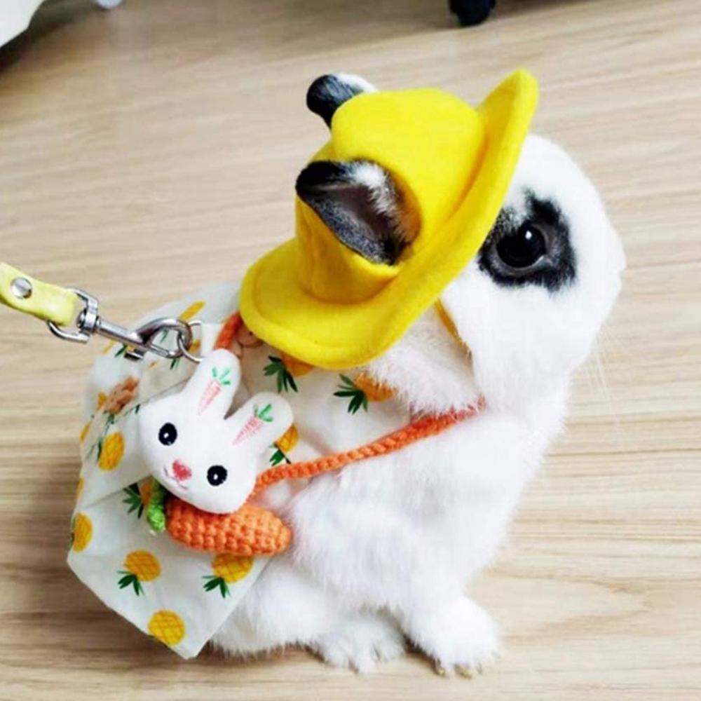 Bộ Đầm Sát Nách In Hình Thỏ Nhỏ Dễ Thương Cho Bé Gái