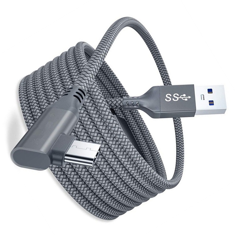 5M Charger Cable for Oculus Quest 2 Link Headset USB 3.0 Type C Data Line Transfer Type-C to USB-A Cord VR Accessories