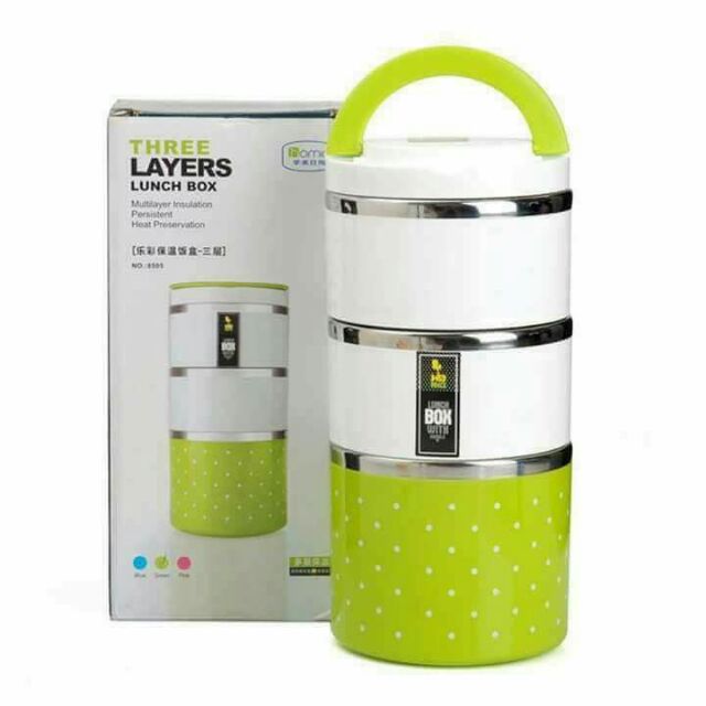 CẶP LỒNG GIỮ NHIỆT 3 TẦNG RUỘT INOX