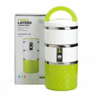 Cặp lồng giữ nhiệt 3 tầng ruột inox