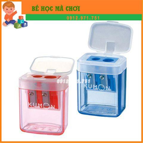 Bút chì 2B - 4B - 6B, nối bút, nắp bút, gọt chuốt chì cho bé 2 - 6 tuổi Kumon Nhật Bản