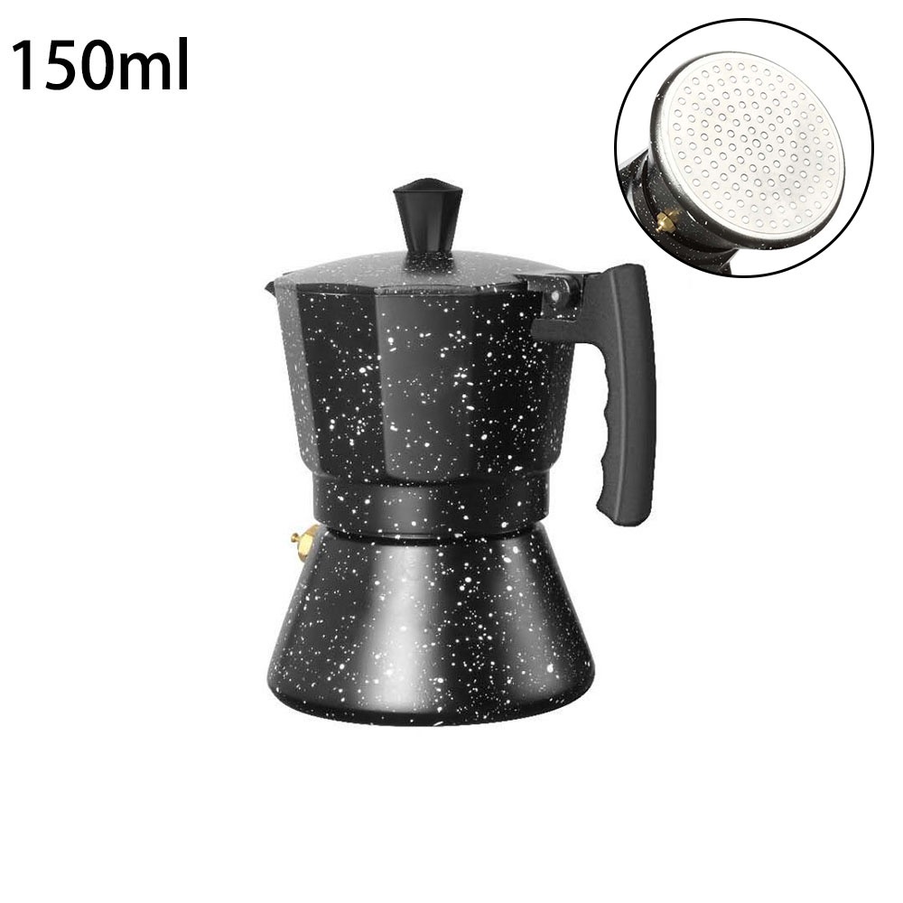 Máy pha cà phê bằng nhôm mới Mocha Coffee  kèm Lọc công cụ nhà bếp cho bếp từ