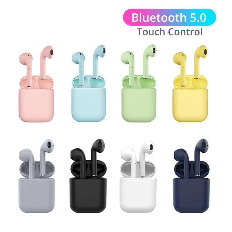 Tai Nghe Nhét Tai Ankndo Tws I12 Inpods Bluetooth 5.0 Cảm Biến Âm Thanh Cho Android iOS 