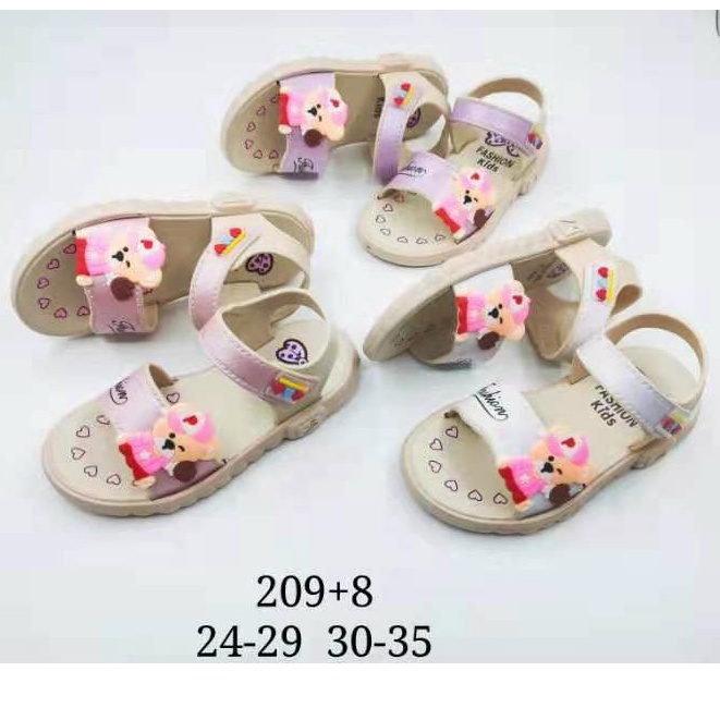 DÉP SANDAL CAO SU DẺO PHONG CÁCH HÀN QUỐC BÉ GÁI