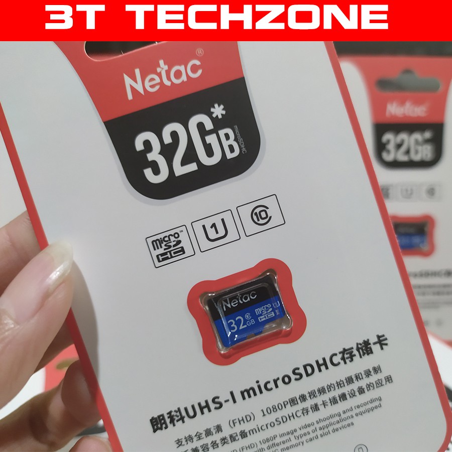 Thẻ nhớ MicroSD 32Gb Netac U1 Class 10 [ có sẵn ]