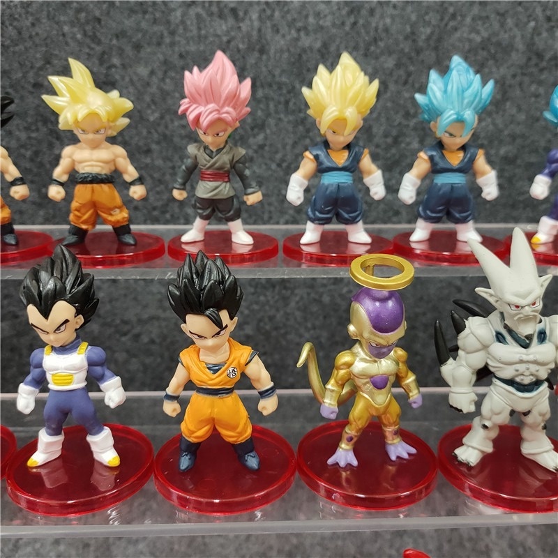 Set 21 Mô Hình Nhân Vật Phim Hoạt Hình Dragon Ball Bằng Pvc