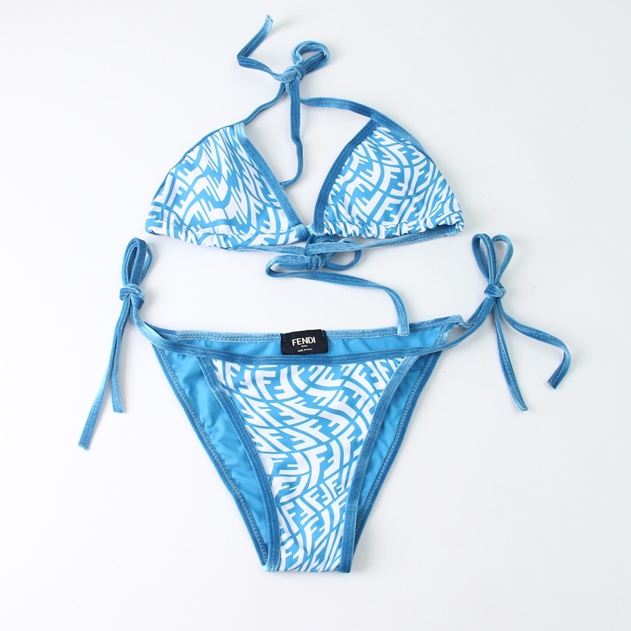 Mới Bộ BIKINI Vải Nhung Màu Gradient Nhiều Màu Xinh Xắn Cho Nữ