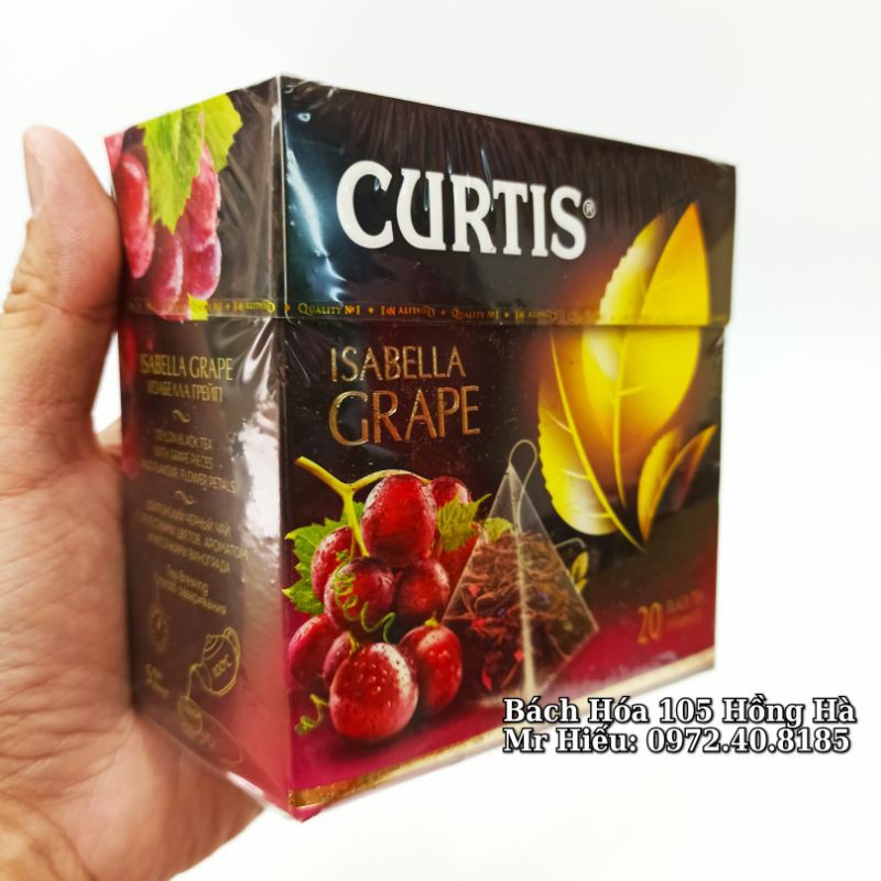Trà Curtis Nga hộp giấy các vị