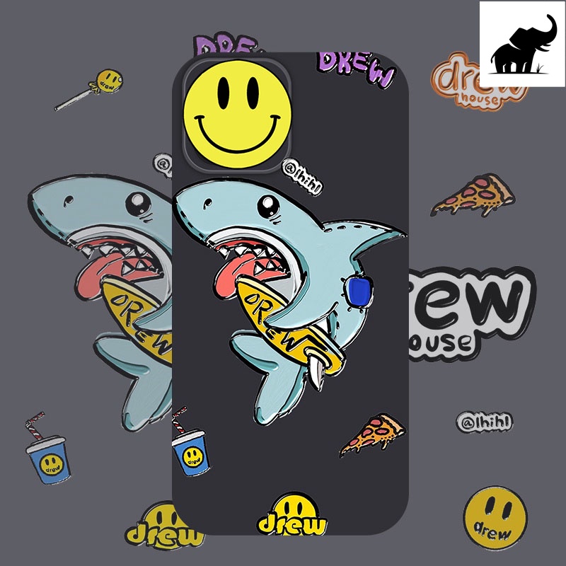 Ốp lưng Cá Mập Drew siêu chất phone 6plus 6splus 7 plus 8plus X Xr XsM 11 12 13 Promax - Aothun_phongcach