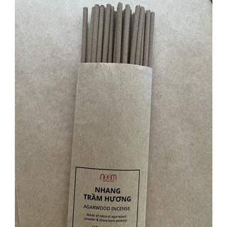 Nhang trầm hương Noom thẻ 50gr mini , tự nhiên, không hoá chất, vườn rừng, thơm, sạch không khí,
