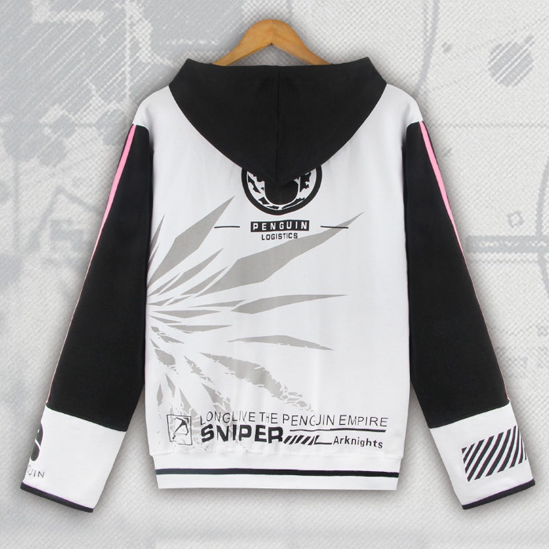 Áo Hoodie Tay Dài Cosplay Nhân Vật Game Arknights Exusai