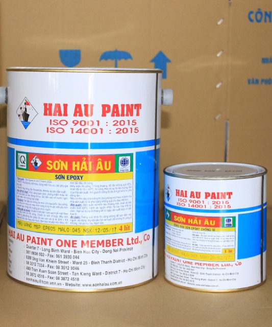 Sơn Hải Âu Epoxy dùng cho tàu biển 1L