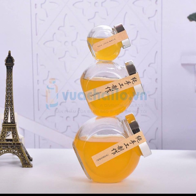 HŨ THUỶ TINH NGHIÊNG 50ml