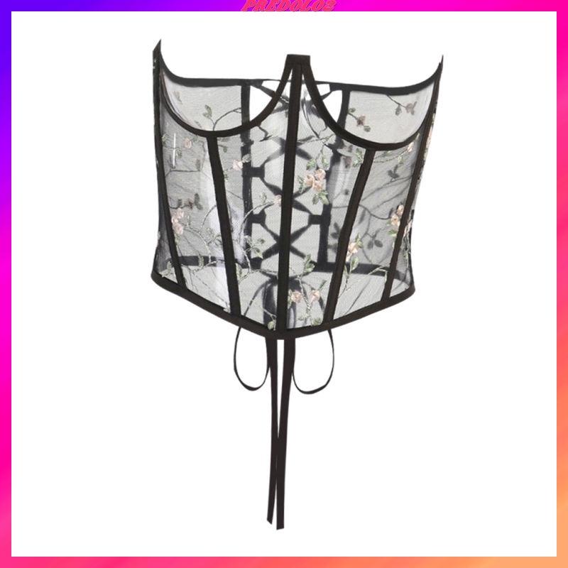 Thắt lưng corset ren có độ co giãn gợi cảm cho nữ