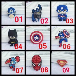 sticker siêu anh hùng gắn dép sục satihu
