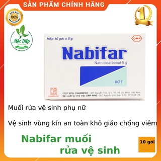 Muối rửa phụ khoa ❤️CHÍNH HÃNG👍 Muối nabifa phụ khoa ❤️làm sạch vùng kín ngăn ngừa viêm nhiễm
