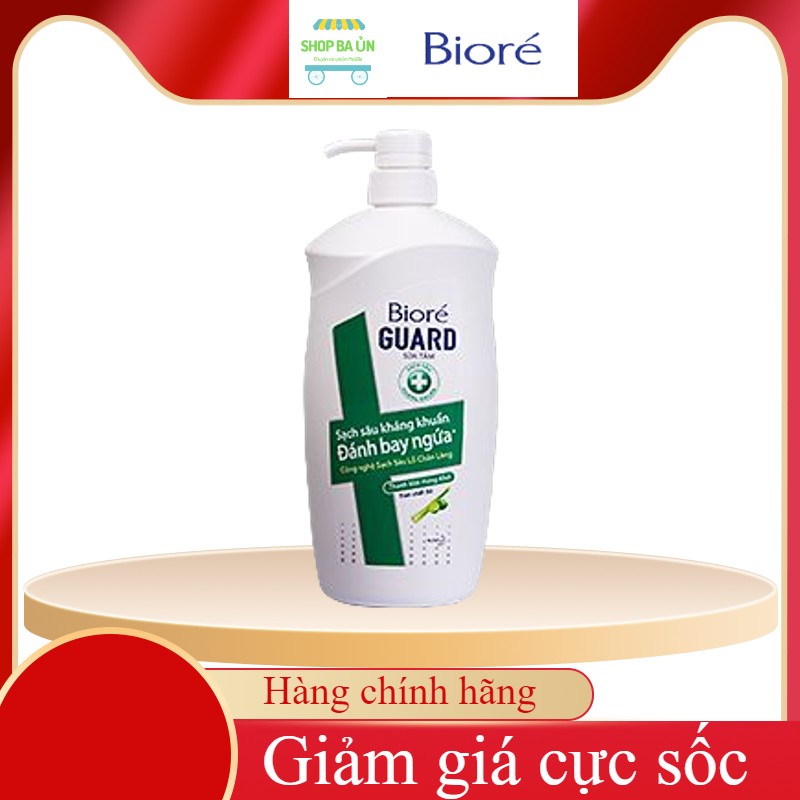 Bioré GUARD- Sữa tắm kháng khuẩn mát lạnh sảng khoái 800g