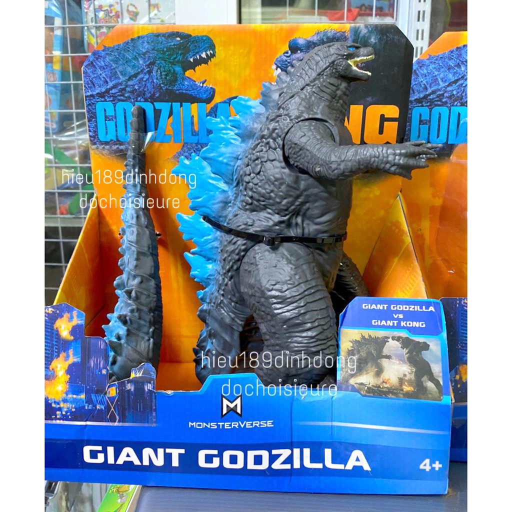 Mô hình godzilla cỡ lớn cao 28cm có khớp
