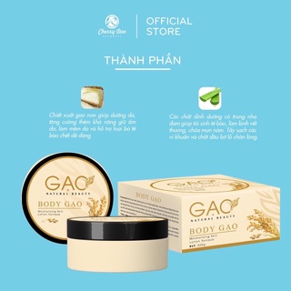 Kem body gạo trắng da CRD Cosmetic dưỡng da toàn thận trắng sáng BDG02