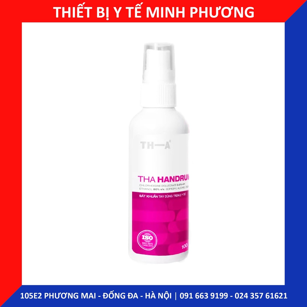 Dung dịch rửa tay sát khuẩn nhanh THA chai 100ml