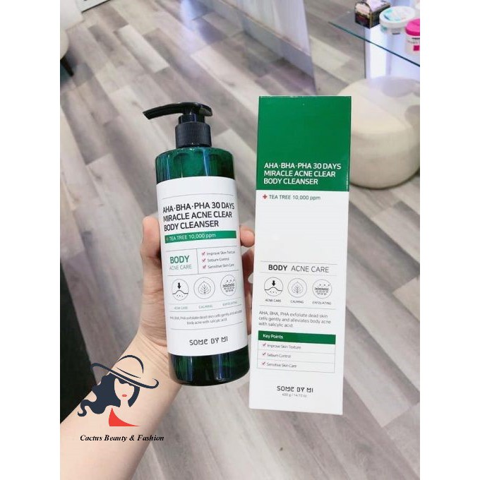 Sữa tắm Some By Mi AHA BHA PHA 30 Days Miracle Acne Clear Body Cleanser