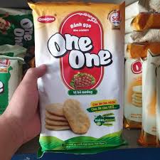 Bánh gạo vị tôm nướng One One gói 150g