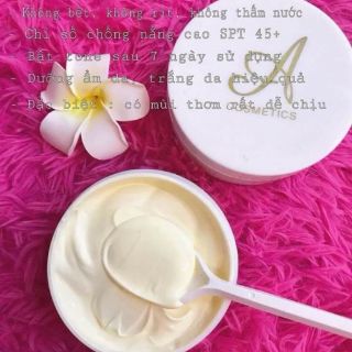 Kem body mềm trắng da