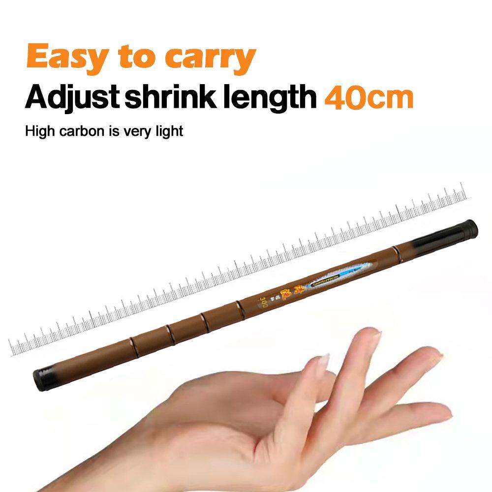 MUVAKO Cần Câu Cá Siêu Nhẹ Có Thể Thu Gọn Tiện Dụng