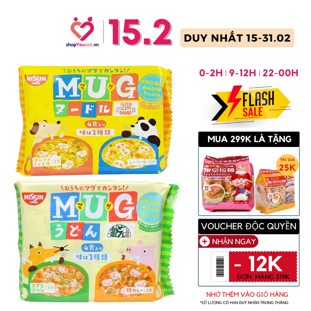 Mì Mug Nissin, Mì Apaman Nissin Ăn Liền Cho Bé [HSD T7/2022]