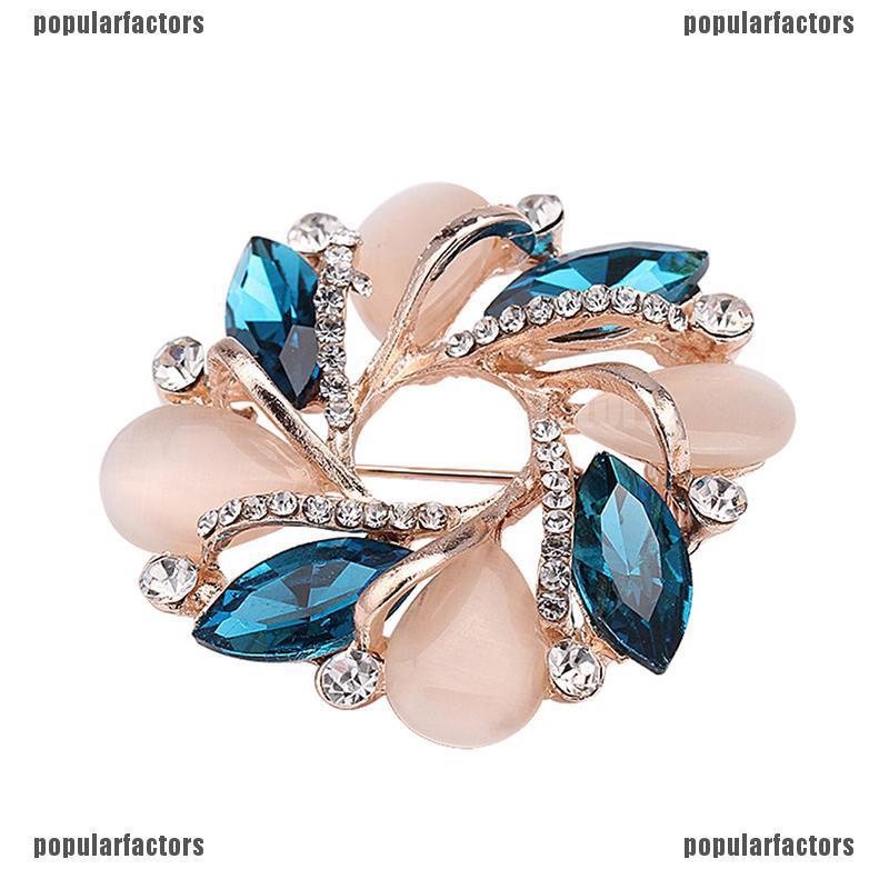 Huy Hiệu Cài Áo Đính Đá Lấp Lánh Thời Trang