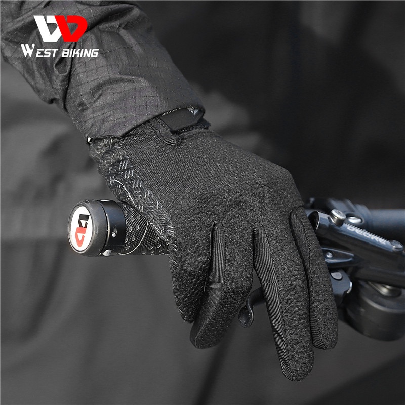 Găng tay WEST BIKING chống trượt thời trang dành cho chạy xe máy đi xe đạp