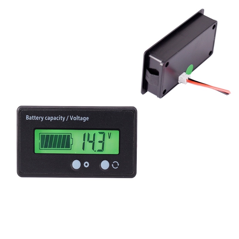 Vôn kế đồng hồ đo điện LCD 10-100VDC