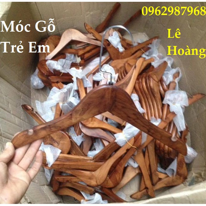 Móc Gỗ Trẻ Em Nhập Khẩu GIÁ SỈ