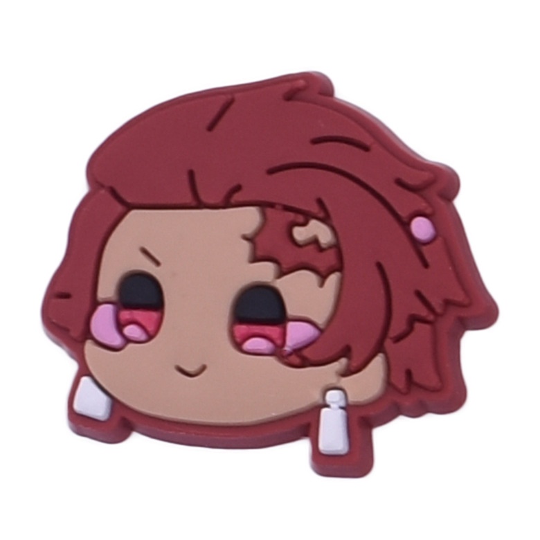 CROCS Nút Bấm Trang Trí Giày Dép Crocss Jibbitzpins demon slayer diy