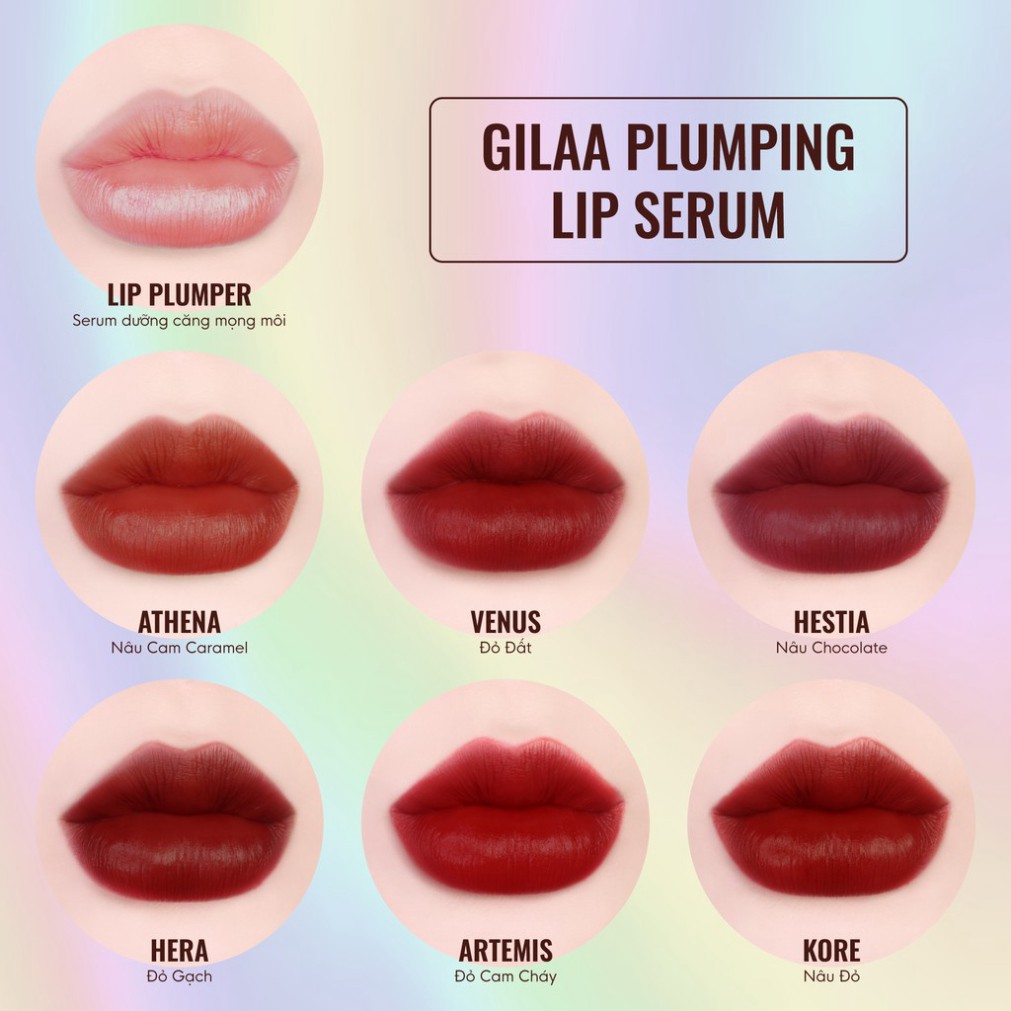 [Bu123]  Son Gilaa Plumping Lip Serum - Phiên bản Velvet Tint Hoàn Hảo (3.8g) | BigBuy360 - bigbuy360.vn